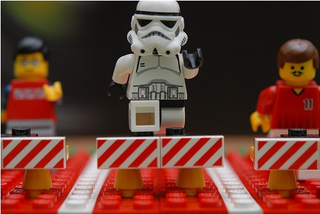 Illustration for article titled Imperial Sportstroopers Invade the Beijing Olympics